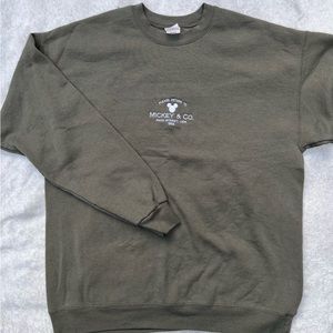 Disney Handmade Embroidered Sweatshirt